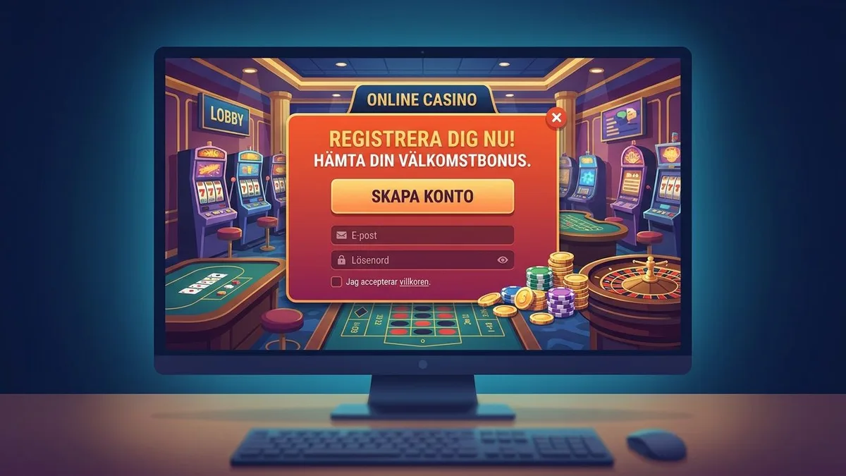 Registrera med bonus